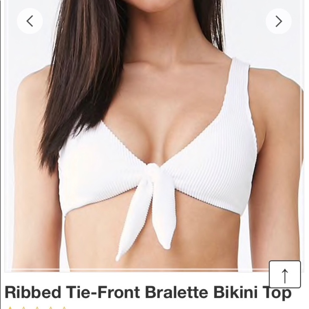 Tie Front Bikini Top